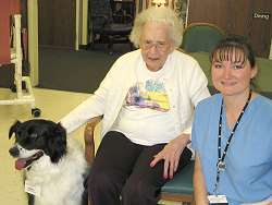 sarah, nursing home resident counselor