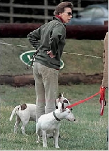 Princess Anne's English bull terriers