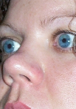 Blue Eyed Python Wow