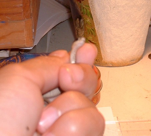 Eastern baby with overbite