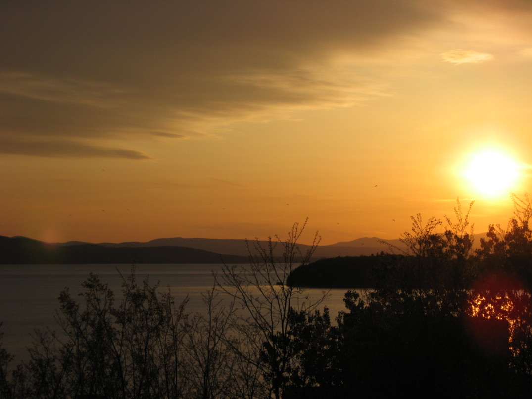 Burlington Vermont Sun Set 5/21/07