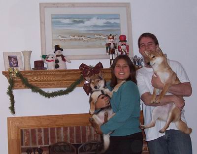 Family at Christmas