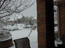 Snow in DFW 3/07