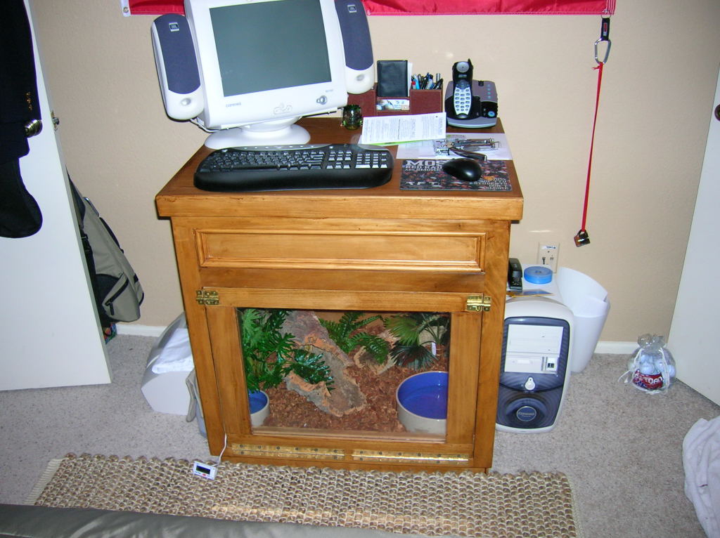 Newly built cage