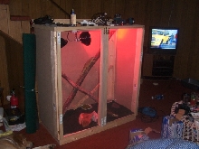 Frankies new house