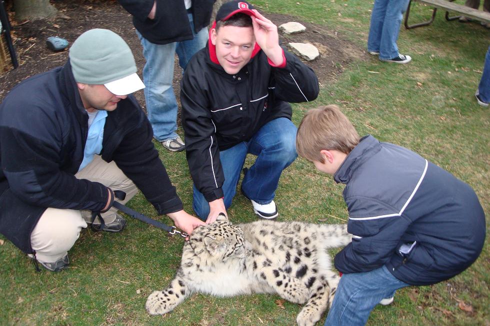Jared Carr & Snow Leopard