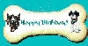 Happy Birthday bone
