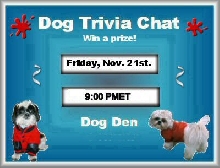 Prize Trivia Chat small dogs