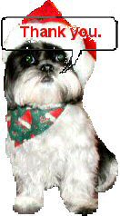 Santa Paws...thank you