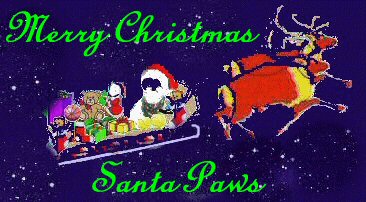 Santa Paws Merry Christmas