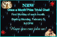 Trivia prize chat announcement