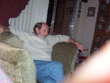 my crazy bald dad!
