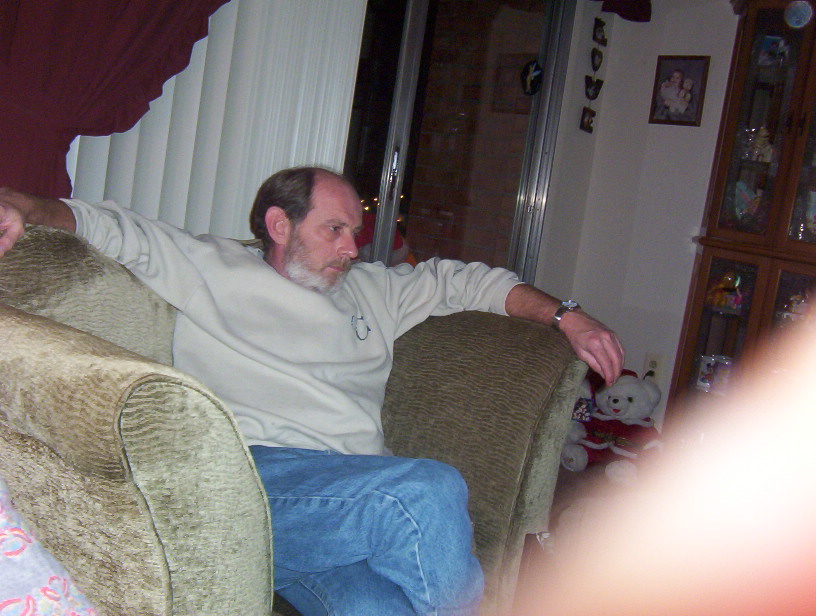 my crazy bald dad!