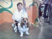 Douchie and me at Halloween Party