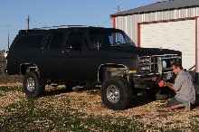kingsnake.com 1990 Suburban 4x4 Field Vehicle