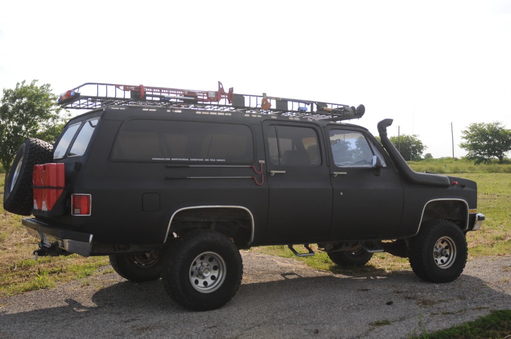 kingsnake.com's 1990 Chevrolet Suburban reptile and amphibian field observa