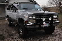 kingsnake.com 1990 Suburban 4x4 Field Vehicle