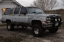 kingsnake.com 1990 Suburban 4x4 Field Vehicle