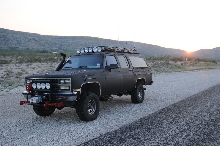 kingsnake.com suburban on first west texas trip, may 2012
