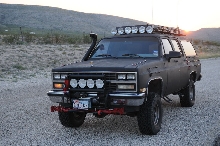 kingsnake.com suburban on first west texas trip, may 2012