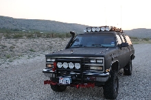 kingsnake.com suburban on first west texas trip, may 2012