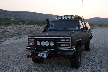 kingsnake.com suburban on first west texas trip, may 2012