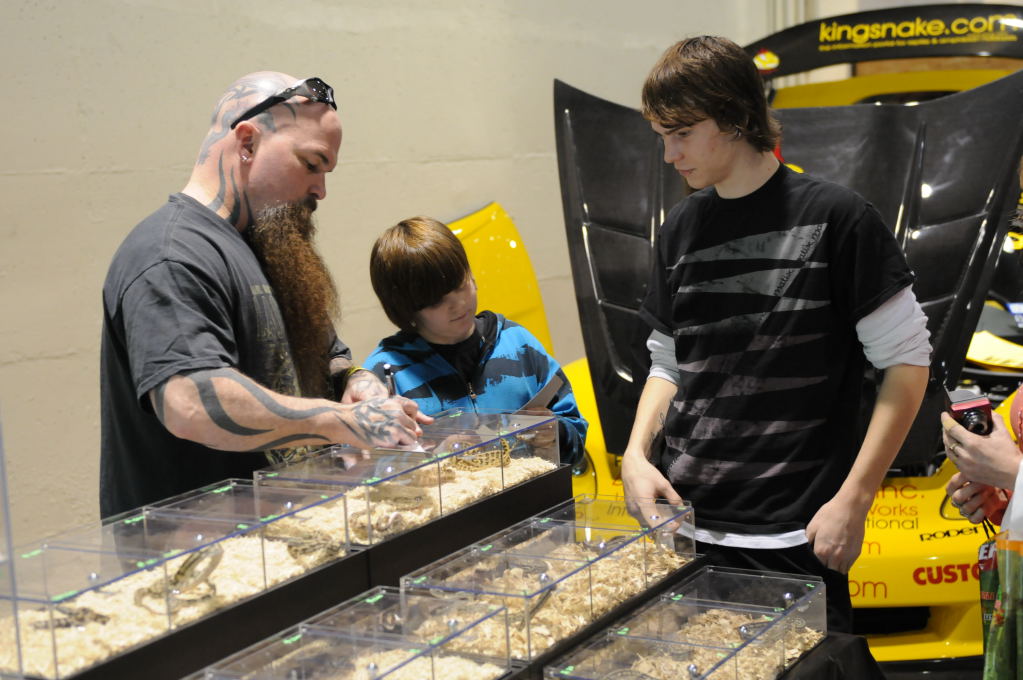 Kerry King at the Reptile Super Show