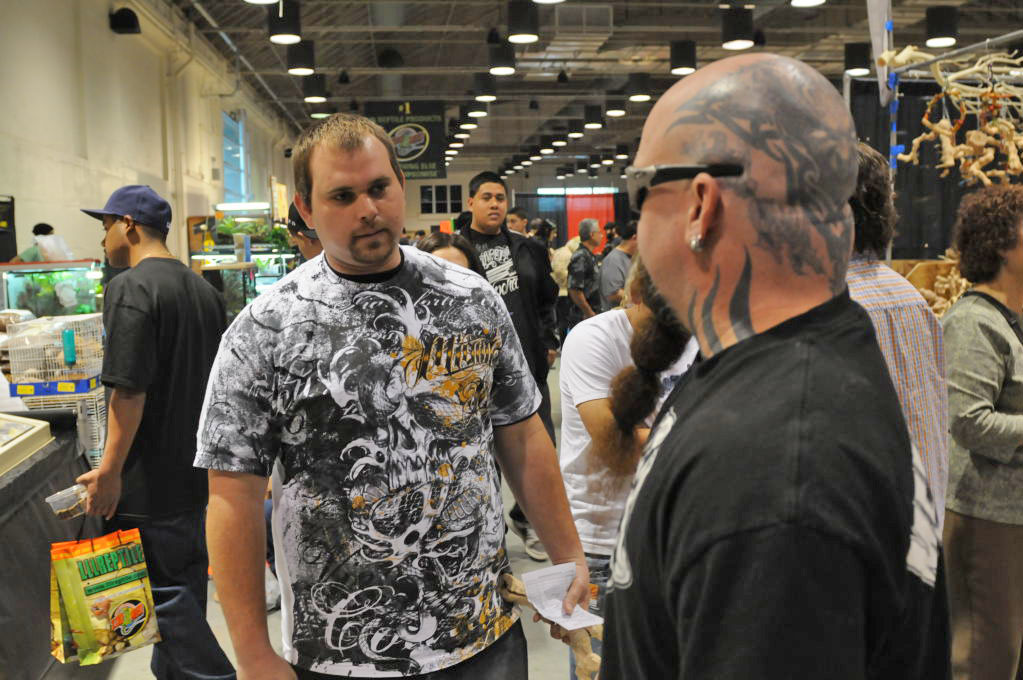 Kerry King at the Reptile Super Show