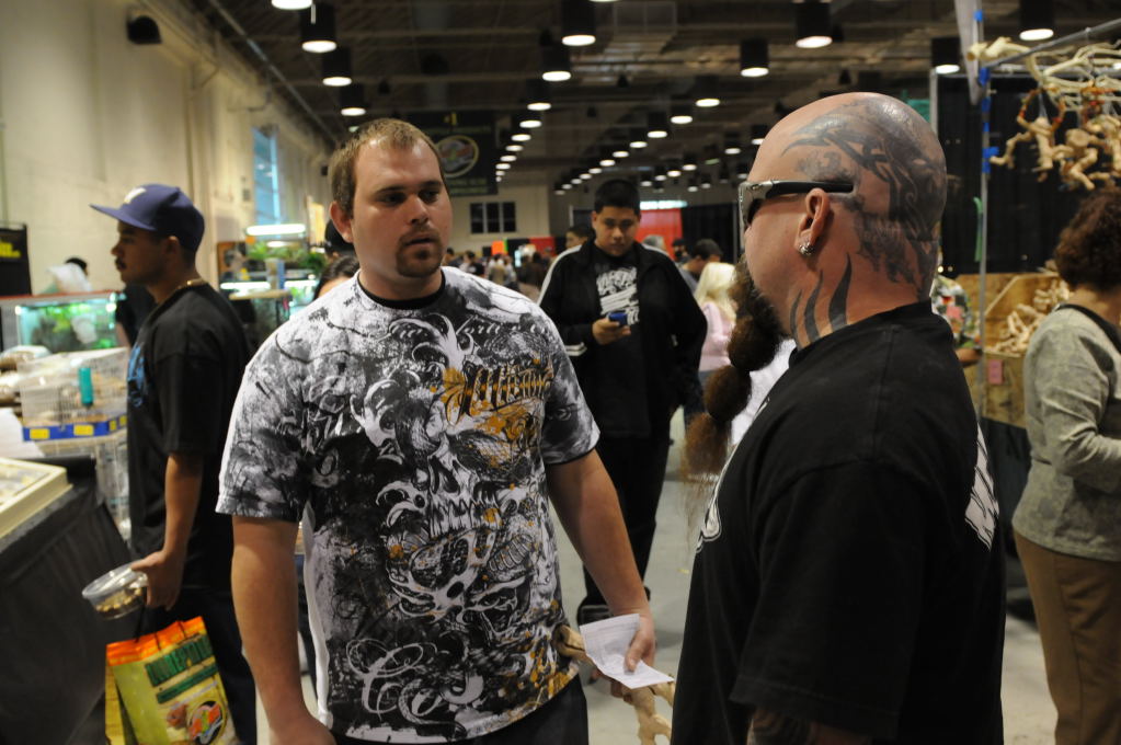 Kerry King at the Reptile Super Show