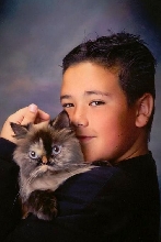 Steven with Scampi