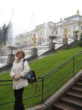 Linda at Peterhof