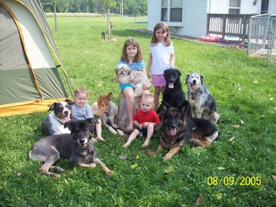 Kids and fur kids