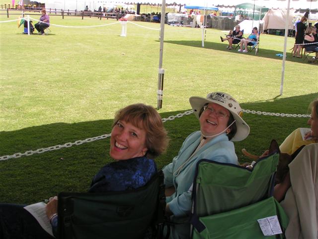 Sheila Hoffman & Carmen Davis