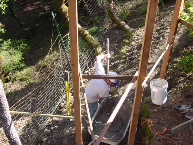 Cat enclosure Under Construction 2