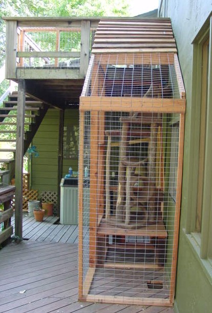 Cat enclosure "The Foyer"