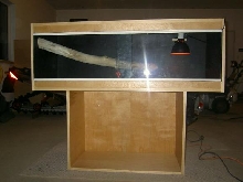 My Ball Pythons Cage Finished