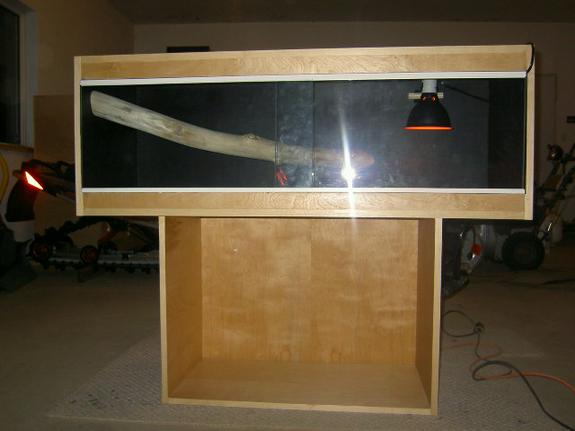 My Ball Pythons Cage Finished