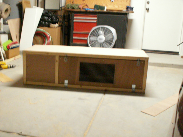 My new home made cage