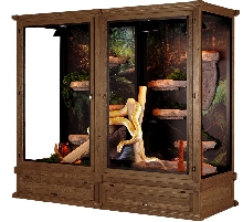72"H x 96"L x 36"D Majestic Reptile CagesByDesign Cage