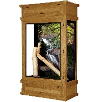 60"H x 48"L x 24"D Majestic Reptile CagesByDesign Cage