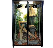 72"H x 48"L x 48"D Hybrid Reptile CagesByDesign Cage