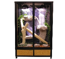 60"H x 48"L x 24"D Hybrid Reptile CagesByDesign Cage
