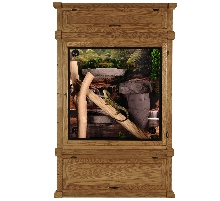 48"H x 48"L x 24"D Majestic Reptile CagesByDesign Cage