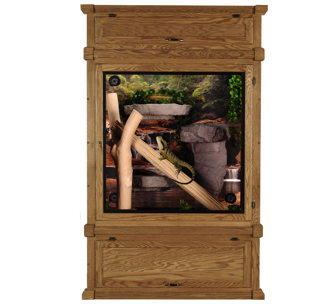 48"H x 48"L x 24"D Majestic Reptile CagesByDesign Cage