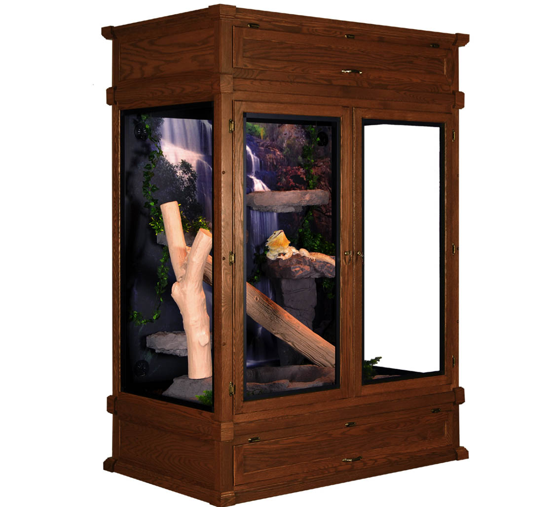 60"H x 60"L x 36"D Majestic Reptile CagesByDesign Cage