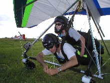 hang gliding!