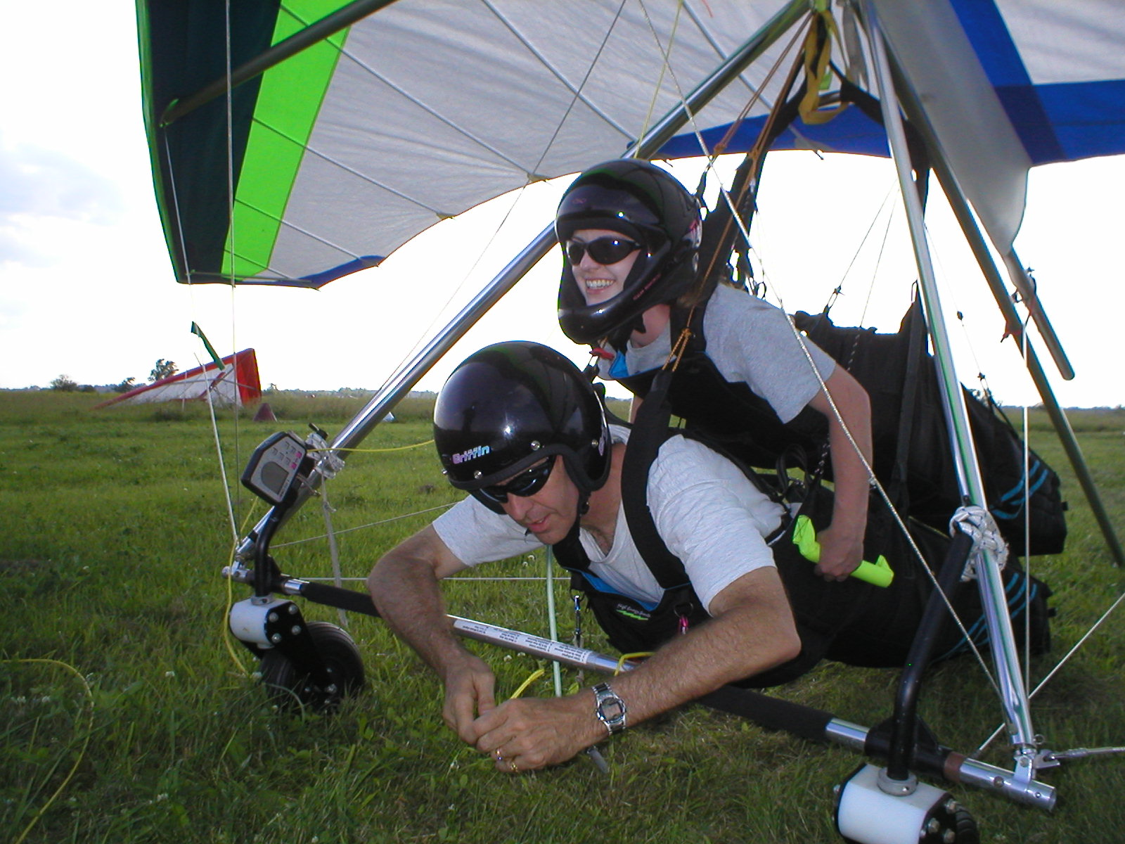 hang gliding!
