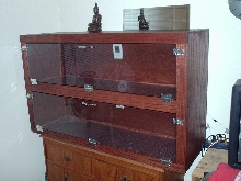 new hand-made cage for burm/boas