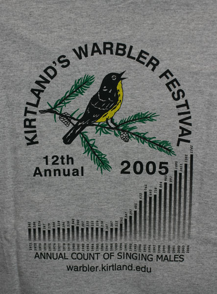 Kirtland's Warbler Festival Shirt