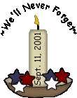 Septeber 11 candle